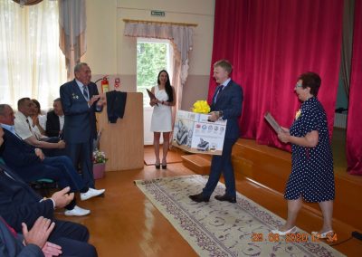 На заслуженный отдых с почётом и уважением