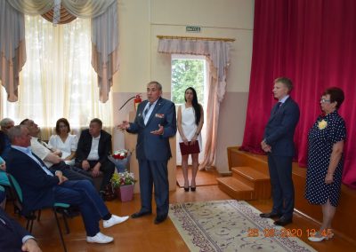 На заслуженный отдых с почётом и уважением